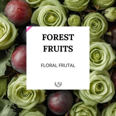 Forest Fruits Elixir | Floral–Frutal | TAP NINU TAP NINU Fiery Coral Elixir: salida de chabacano, azahar y verdes; corazón de flores blancas exuberantes; base de almizcle, musgo, ámbar, sándalo, vetiver y cedro para una firma apasionada y sofisticada.