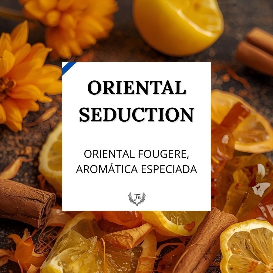 Oriental Seduction Elixir | Oriental Fougère–Aromática Especiada | TAP NINU oriental seduction elixir perfume masculino Colombia